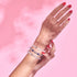 Lychee | .925 Sterling Silver | Bubble Glass Bracelet